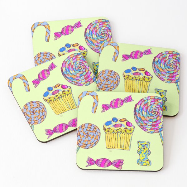 Item preview, Candy Shop 2 – Felt Tip Pen Design designed and sold by Vision Illustrated.