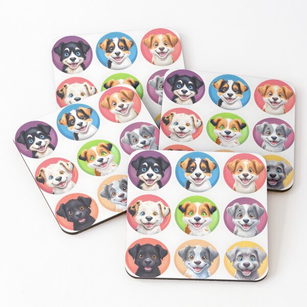 Item preview, Puppy Parade designed and sold by ArtzyPrintz.