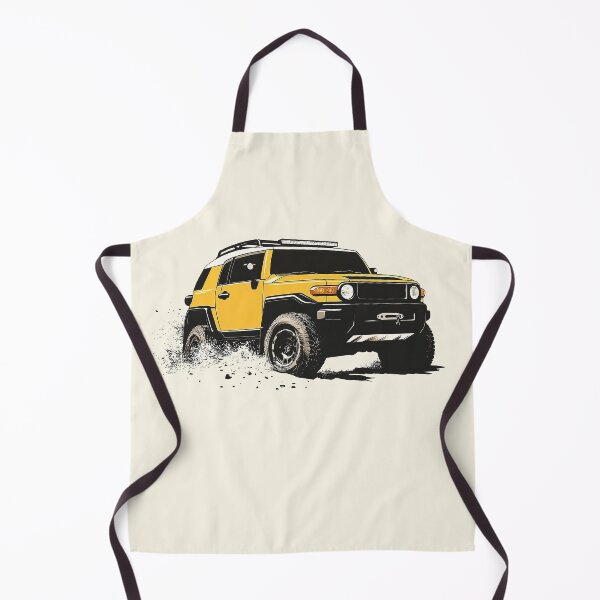 Item preview, FJ Cruiser Yellow Overland designed and sold by blackdogshop.