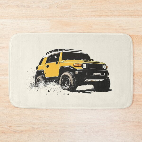 Item preview, FJ Cruiser Yellow Overland designed and sold by blackdogshop.