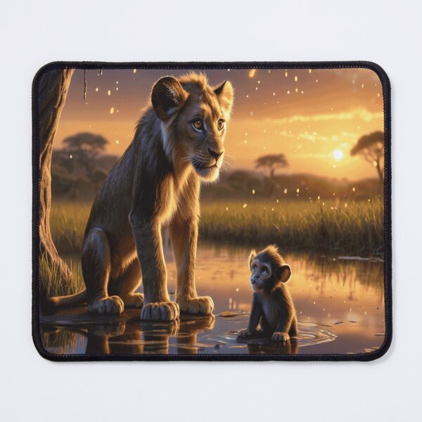 Item preview, Inspirational Children's Quote from Rafiki, The Lion King - "The Past Can Hurt" designed and sold by EdicionesJML.
