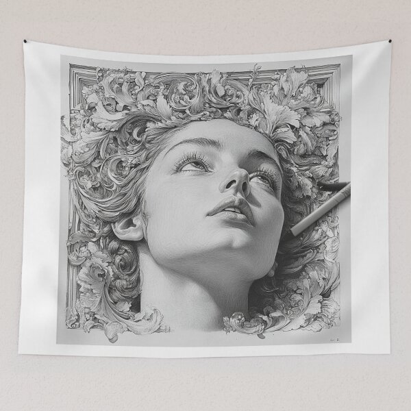 Item preview, Scribbled Masterpiece designed and sold by Pure_Art.