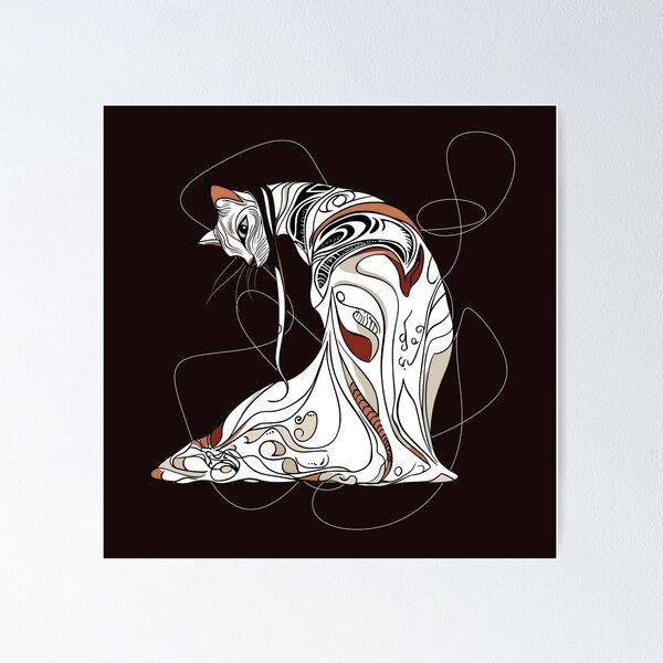 Item preview, The Elegant Sphynx designed and sold by SALVIRI-art.