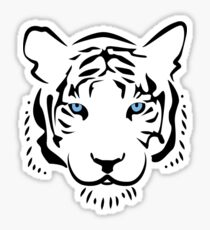 Feng shui white tiger Sticker