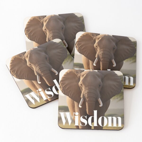 Item preview, Wisdom – Majestic Elephant Real Photo Art designed and sold by AIKNOCKTECK.
