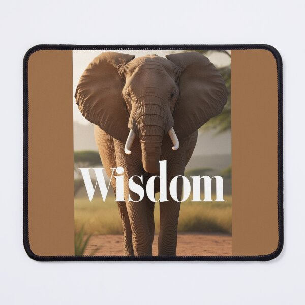 Item preview, Wisdom – Majestic Elephant Real Photo Art designed and sold by AIKNOCKTECK.