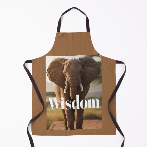 Item preview, Wisdom – Majestic Elephant Real Photo Art designed and sold by AIKNOCKTECK.
