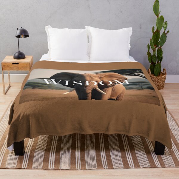 Item preview, Wisdom – Majestic Elephant Real Photo Art designed and sold by AIKNOCKTECK.