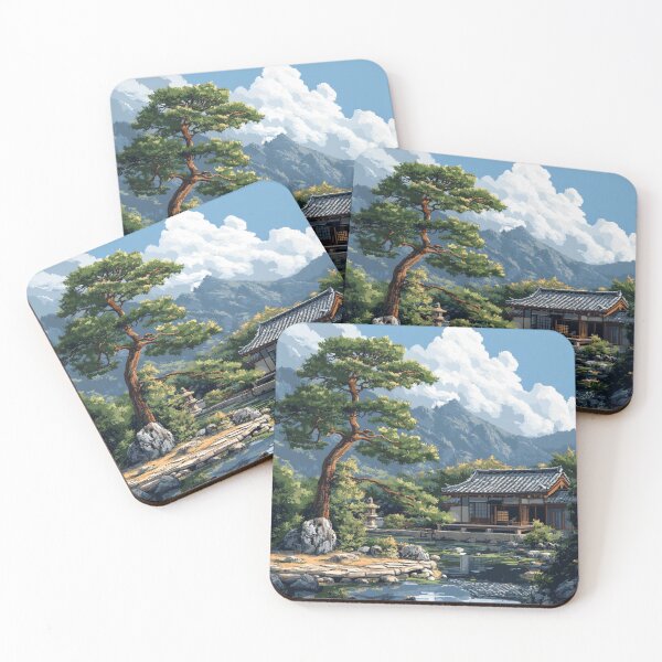 Aperçu de l'œuvre Japon 8 bits créée et vendue par Pure_Art.
