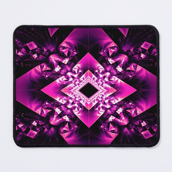 Item preview, Pink Geometric Fractal Symphony designed and sold by Exodoi.