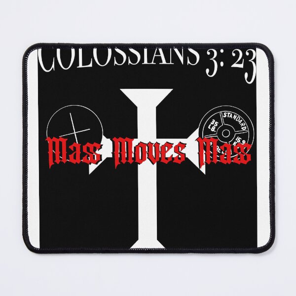 Item preview, Colossians 3:23 (Black) designed and sold by MassMovesMass.