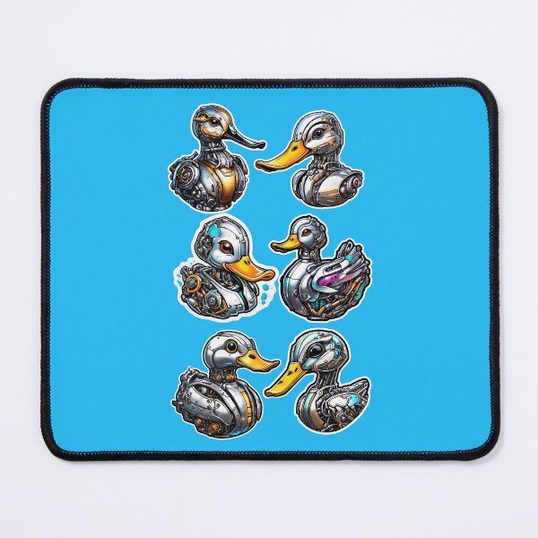 Item preview, Electric Ducks - 6 Pack Stickers designed and sold by HauntedOpera.