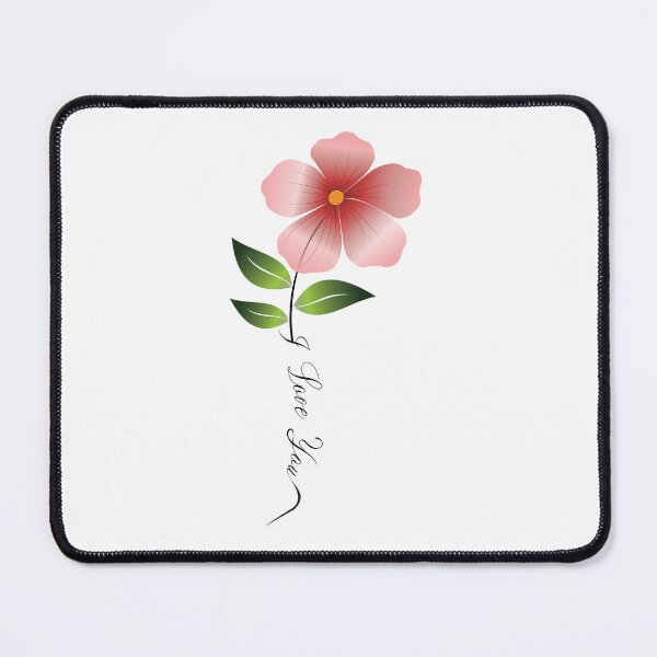 Item preview, I Love You Flower designed and sold by SAIDDIA.