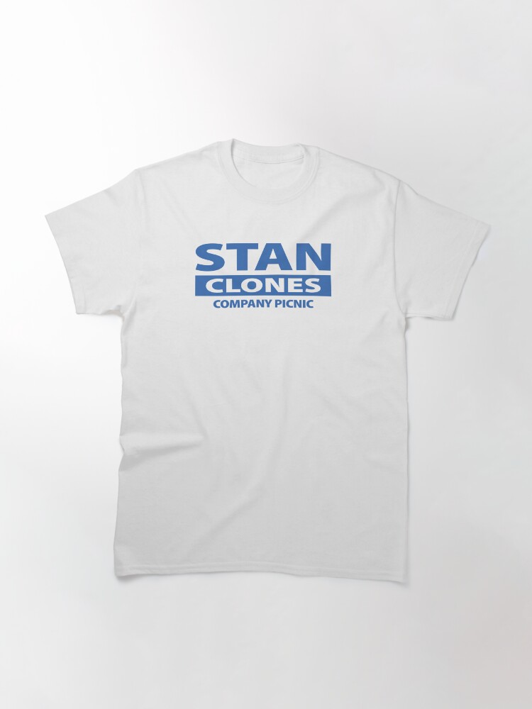 Thumbnail 3 of 7, Classic T-Shirt, Stan Clones Company Picnic Frisky Dingo designed and sold by myfavoritesin.