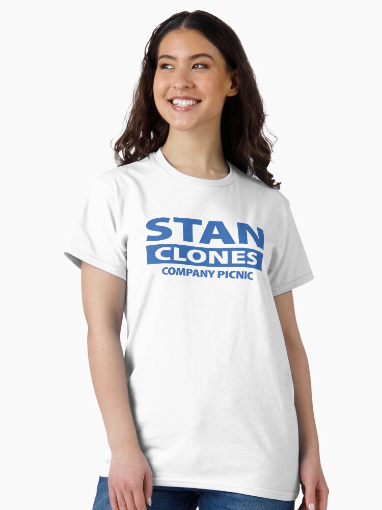 Thumbnail 2 of 7, Classic T-Shirt, Stan Clones Company Picnic Frisky Dingo designed and sold by myfavoritesin.