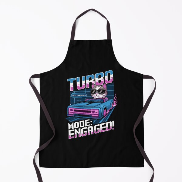 Item preview, Turbo Cat Racer - Pixel Art Gaming Speed Mode Engaged designed and sold by NaturePixel.