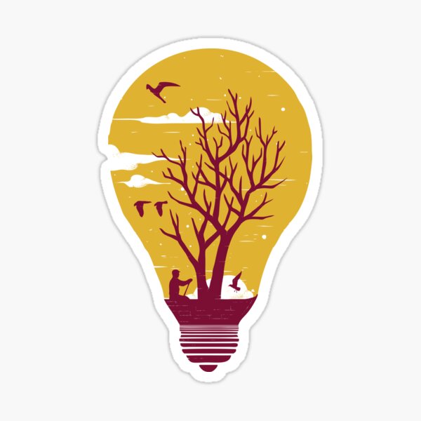 Unwind Sticker