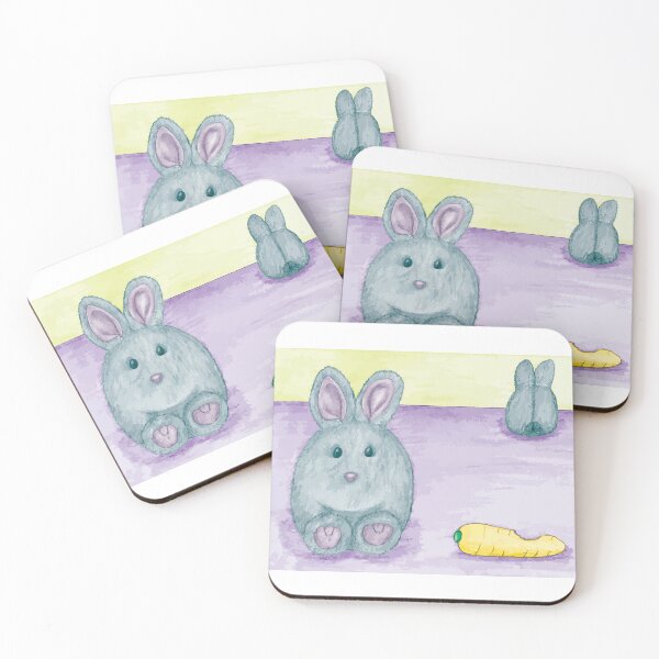 Item preview, Plushie Bunnies with Carrot designed and sold by Bellewood222.