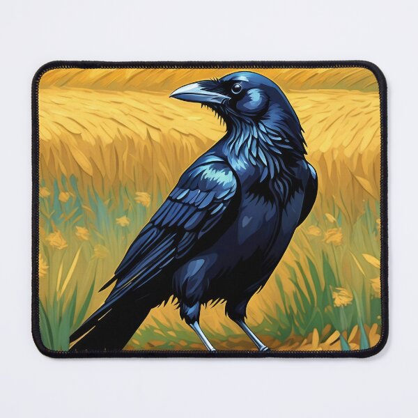 Item preview, Crow (A tribute to Vincent van Gogh) designed and sold by Harry Wibier.