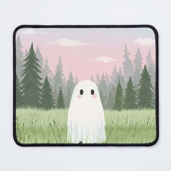 Item preview, Cute ghost admiring the skies designed and sold by ArtByDall.