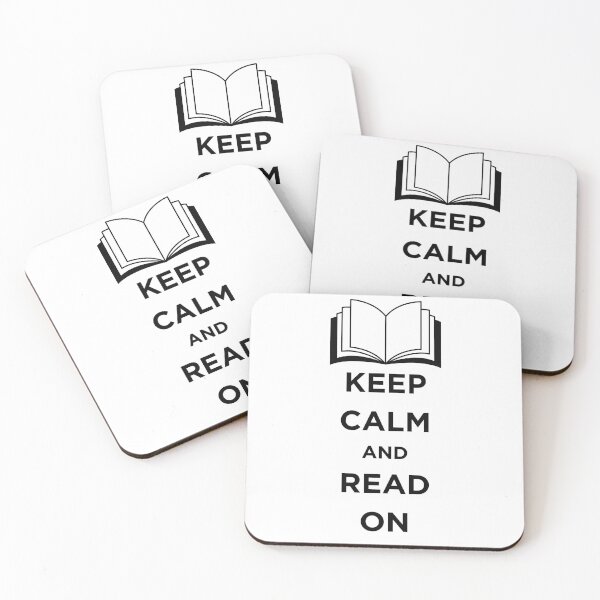 Item preview, KEEP CALM AND READ ON designed and sold by FABOArt.