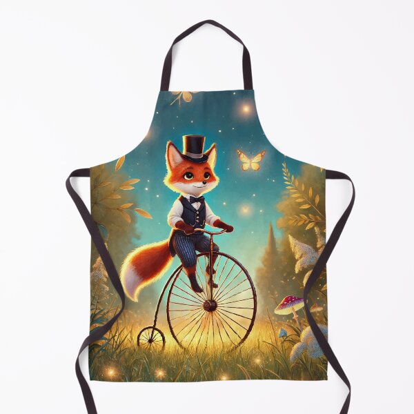 Item preview, The Fox & the Fireflies: A Moonlit Ride designed and sold by AbstractAnom.
