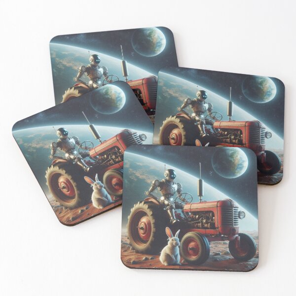 Item preview, robot and rabbit designed and sold by Dogandesighn.