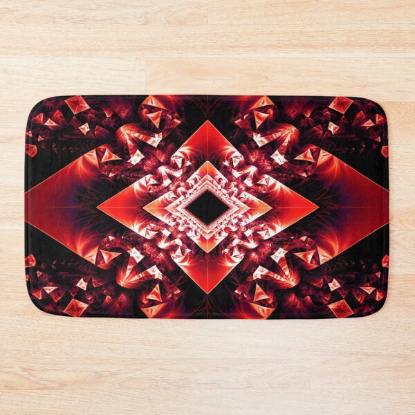 Item preview, Red Geometric Fractal Symphony designed and sold by Exodoi.