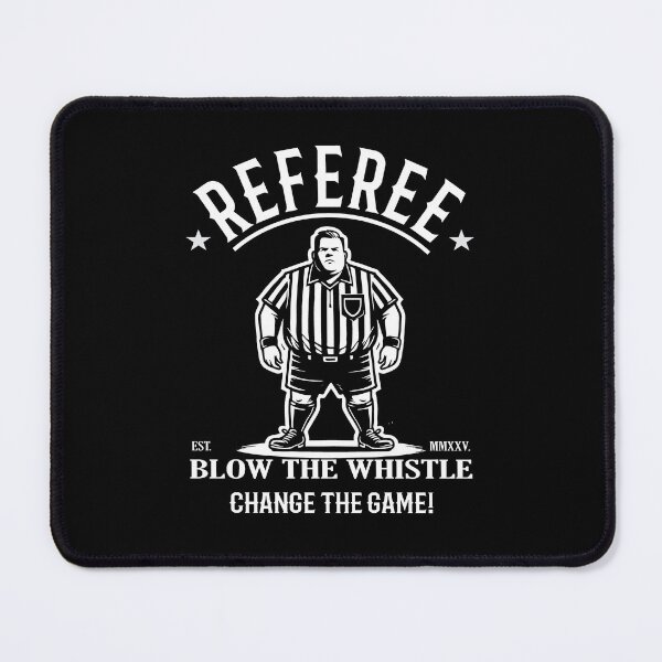 Item preview, Referee – One whistle can change everything! designed and sold by RetroMaritalArt.