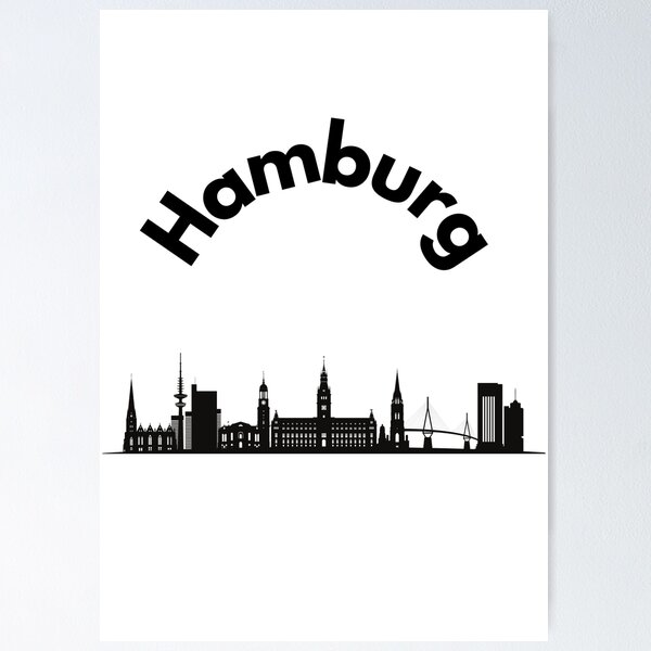 Item preview, Hamburg Skyline designed and sold by QEDSW.