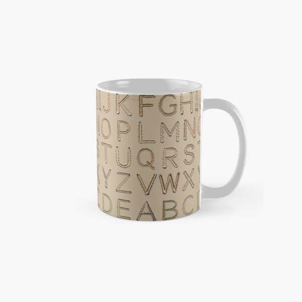 Sand Writing Classic Mug