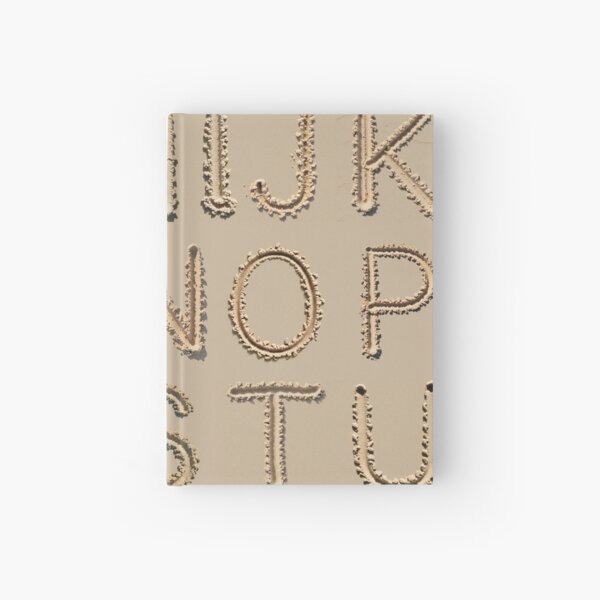 Sand Writing Hardcover Journal