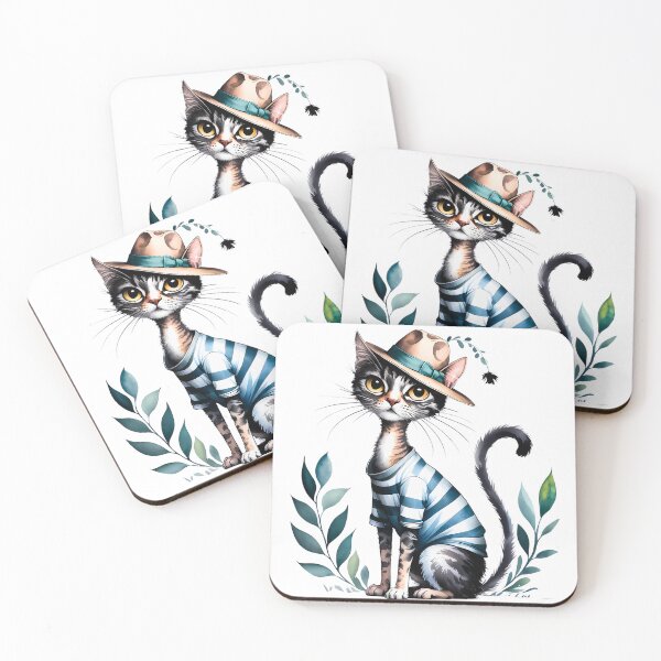 Item preview, Cute Cat Meme, Cute Cat Drawing - Feline Cat designed and sold by SlocifieShop.
