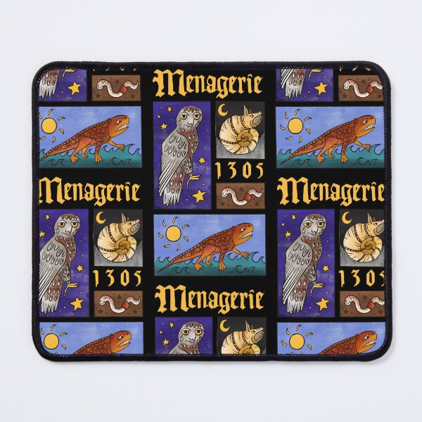 Item preview, Medieval Menagerie (gold writing) designed and sold by TheDoodlemancer.