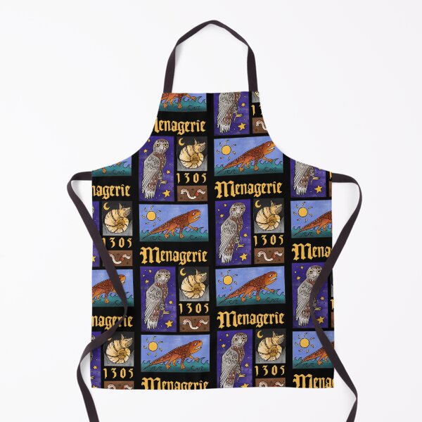 Item preview, Medieval Menagerie (gold writing) designed and sold by TheDoodlemancer.