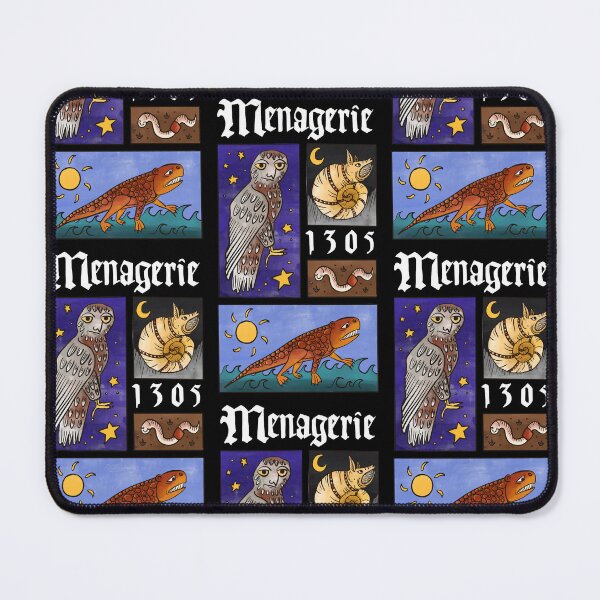 Item preview, Medieval Menagerie (white writing) designed and sold by TheDoodlemancer.
