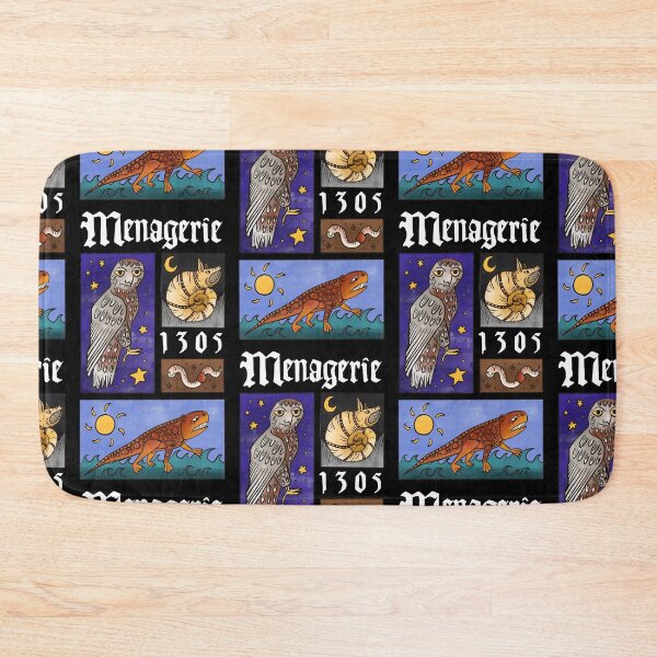 Item preview, Medieval Menagerie (white writing) designed and sold by TheDoodlemancer.
