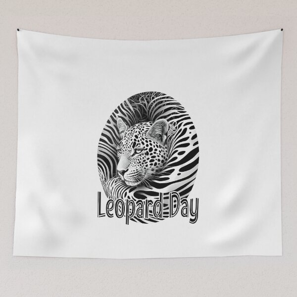 Item preview, International Leopard Day designed and sold by AlchemyColor.