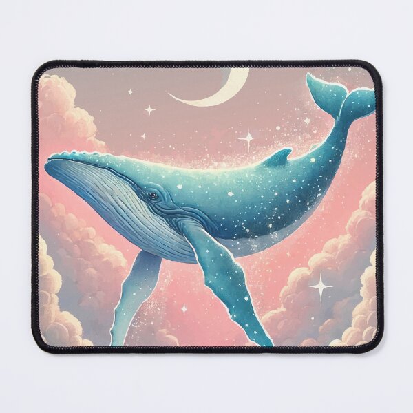 Item preview, Starlight Voyager: The Whale That Swam the Sky designed and sold by AbstractAnom.