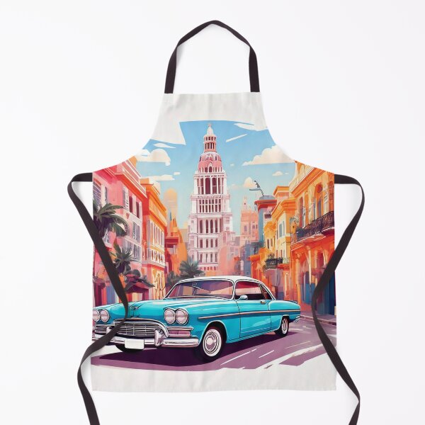 Item preview, Classic Havana Charm: Vintage Car & El Capitolio designed and sold by OttensPixels.