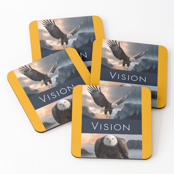 Item preview, Vision – Bold Eagle Real Photo Art designed and sold by AIKNOCKTECK.