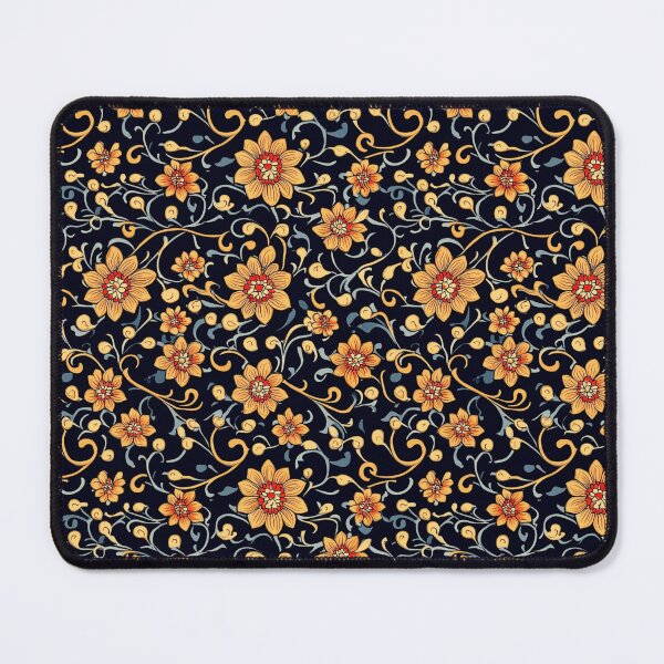 Item preview, Black & Gold Batik Pattern designed and sold by PapuruDesigns.