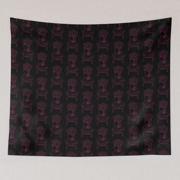 Item preview, The royal court of princess donut (pink throne) designed and sold by TheDoodlemancer.