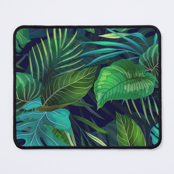 Item preview, Tropical plant leaves pattern  designed and sold by LivsPlantHouse.