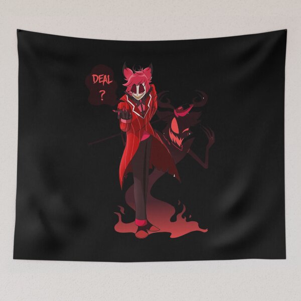 Item preview, hazbin hotel alastor｜hazbin hotel charlie｜alastor hazbin hotel｜ hazbin hotel vaggie｜hazbin hotel characters designed and sold by CrispyToastYT.