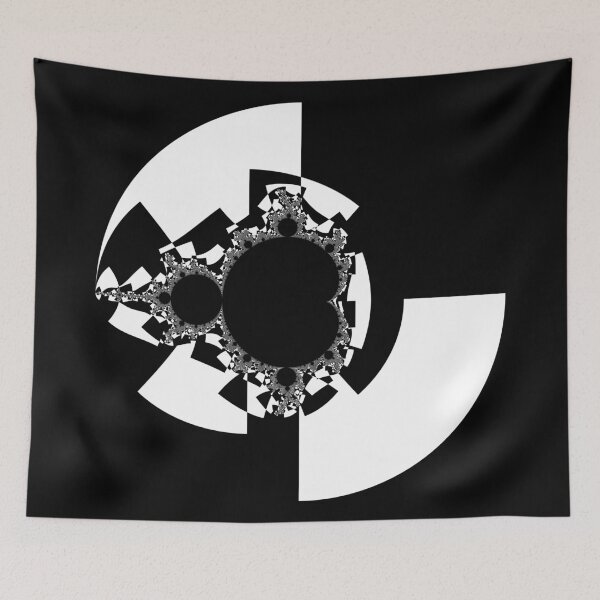 Item preview, Monochrome Mandelbrot 005 designed and sold by Rupert Russell.