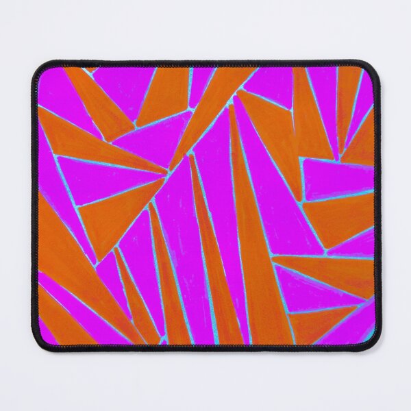 Item preview, Abstract pattern – orange and purple color blocks designed and sold by Vision Illustrated.