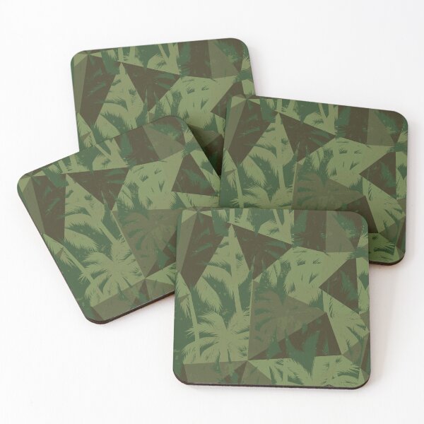 Item preview, Geometric triangle's,palm trees pattern designed and sold by cutecrazytshirt.