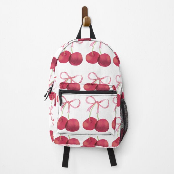 Item preview, Cherry Bow Pattern - Cute Aesthetic Design designed and sold by UrbanEdgeArt.