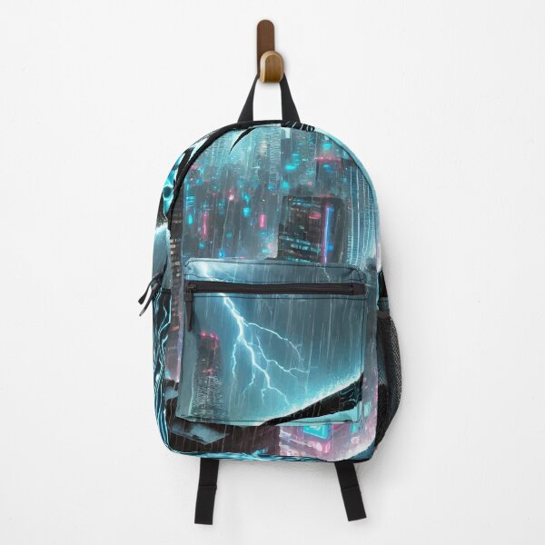 Item preview, Neon Reaper: Death in the Rain designed and sold by AbstractAnom.